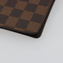 LOUIS VUITTON Damier Ebene Agenda MM Day Planner Cover R20240 LV Auth BA13405-16