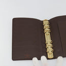 LOUIS VUITTON Damier Ebene Agenda MM Day Planner Cover R20240 LV Auth BA13405-19