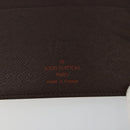 LOUIS VUITTON Damier Ebene Agenda MM Day Planner Cover R20240 LV Auth BA13405-20