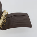 LOUIS VUITTON Damier Ebene Agenda MM Day Planner Cover R20240 LV Auth BA13405-21