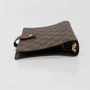 LOUIS VUITTON Damier Ebene Agenda MM Day Planner Cover R20240 LV Auth BA13405-5