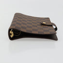 LOUIS VUITTON Damier Ebene Agenda MM Day Planner Cover R20240 LV Auth BA13405-6