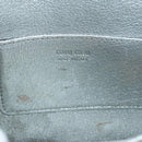 Miu Miu Shoulder Bag Leather Silver Auth BA13407M-22