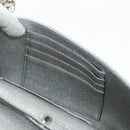 Miu Miu Shoulder Bag Leather Silver Auth BA13407M-26