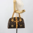 LOUIS VUITTON Monogram Manhattan GM Hand Bag M40025 LV Auth BA13411-22