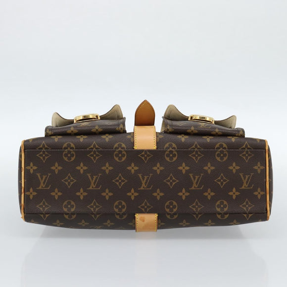 LOUIS VUITTON Monogram Manhattan GM Hand Bag M40025 LV Auth BA13411