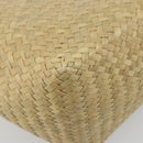 Jimmy Choo Tote Bag Raffia Beige Auth BA13412A-15
