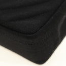 CHANEL Chain Shoulder Bag Cotton Black Gold CC Auth BA13415V-17