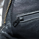 CHANEL Matelasse Chain Hand Bag Suede Black Gold CC Auth BA13417V-24