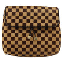 LOUIS VUITTON Damie sovage Gazelle Bag Harako leather Brown M92130 Auth BA13418-2