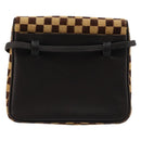 LOUIS VUITTON Damie sovage Gazelle Bag Harako leather Brown M92130 Auth BA13418-3