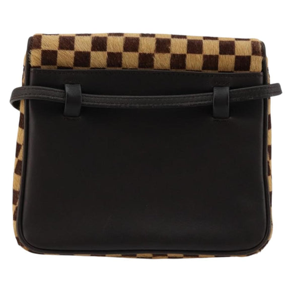LOUIS VUITTON Damie sovage Gazelle Bag Harako leather Brown M92130 Auth BA13418