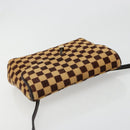 LOUIS VUITTON Damie sovage Gazelle Bag Harako leather Brown M92130 Auth BA13418-6