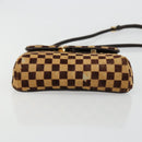 LOUIS VUITTON Damie sovage Gazelle Bag Harako leather Brown M92130 Auth BA13418-9