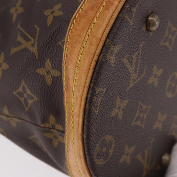 LOUIS VUITTON Monogram Bucket GM Shoulder Bag M42236 LV Auth BA13423