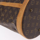 LOUIS VUITTON Monogram Bucket GM Shoulder Bag M42236 LV Auth BA13423-15