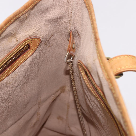 LOUIS VUITTON Monogram Bucket GM Shoulder Bag M42236 LV Auth BA13423