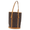 LOUIS VUITTON Monogram Bucket GM Shoulder Bag M42236 LV Auth BA13423-13