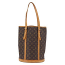 LOUIS VUITTON Monogram Bucket GM Shoulder Bag M42236 LV Auth BA13423-2