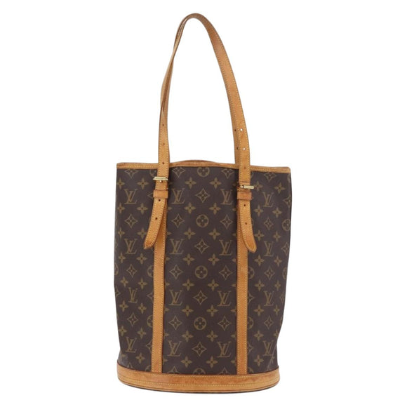LOUIS VUITTON Monogram Bucket GM Shoulder Bag M42236 LV Auth BA13423