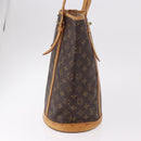 LOUIS VUITTON Monogram Bucket GM Shoulder Bag M42236 LV Auth BA13423-4