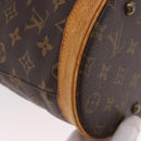 LOUIS VUITTON Monogram Bucket GM Shoulder Bag M42236 LV Auth BA13425-8