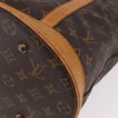 LOUIS VUITTON Monogram Bucket GM Shoulder Bag M42236 LV Auth BA13425-15