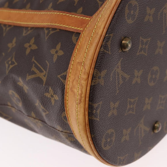 LOUIS VUITTON Monogram Bucket GM Shoulder Bag M42236 LV Auth BA13425