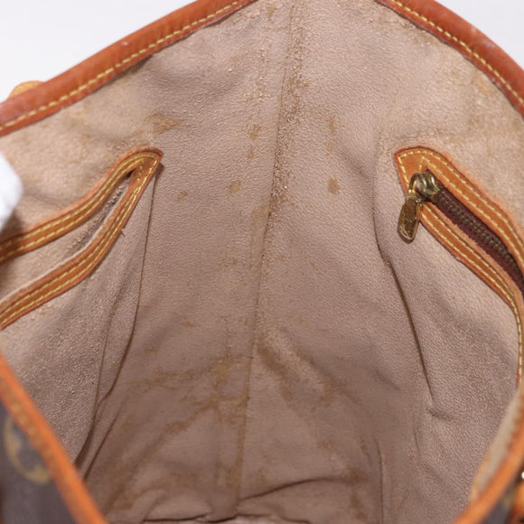 LOUIS VUITTON Monogram Bucket GM Shoulder Bag M42236 LV Auth BA13425