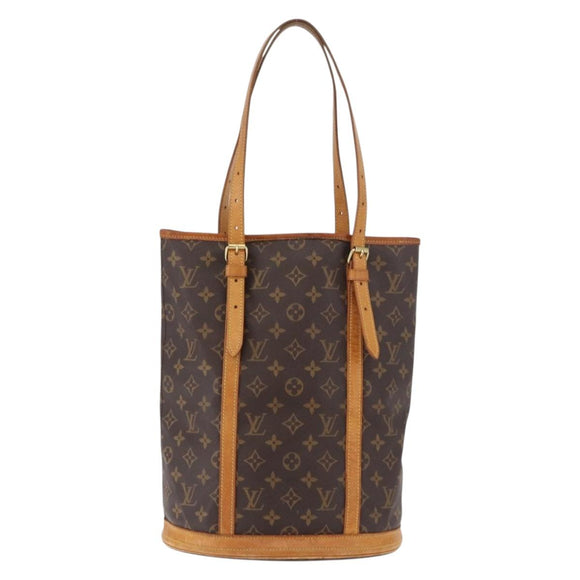 LOUIS VUITTON Monogram Bucket GM Shoulder Bag M42236 LV Auth BA13425
