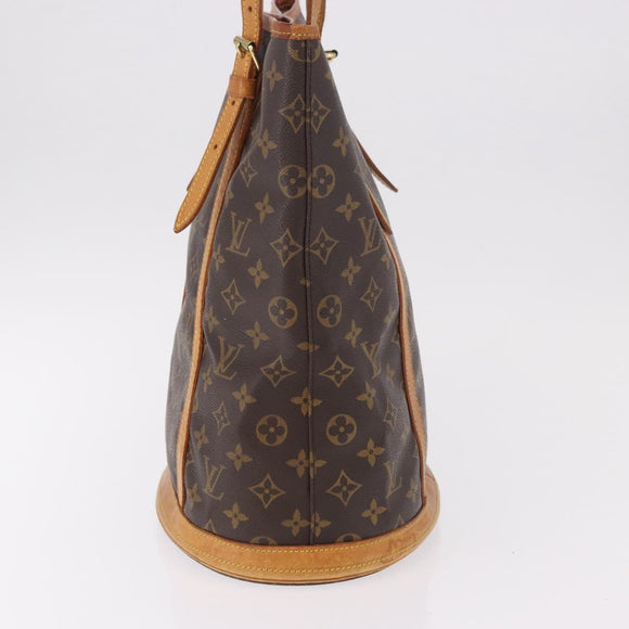 LOUIS VUITTON Monogram Bucket GM Shoulder Bag M42236 LV Auth BA13425