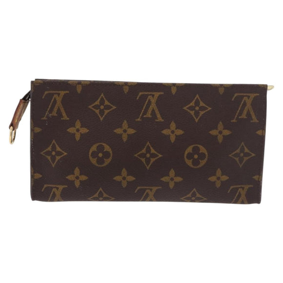 LOUIS VUITTON Monogram Bucket GM Accessory Pouch LV Auth BA13426