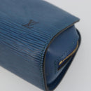 LOUIS VUITTON Epi Dauphine PM Pouch Blue M48445 LV Auth BA13427-8