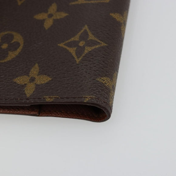 LOUIS VUITTON Monogram Agenda PM Day Planner Cover R20005 LV Auth BA13428