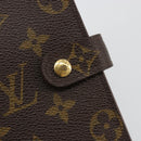 LOUIS VUITTON Monogram Agenda PM Day Planner Cover R20005 LV Auth BA13428-17