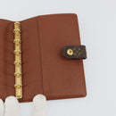 LOUIS VUITTON Monogram Agenda PM Day Planner Cover R20005 LV Auth BA13428-18