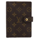 LOUIS VUITTON Monogram Agenda PM Day Planner Cover R20005 LV Auth BA13428-13