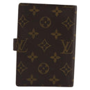 LOUIS VUITTON Monogram Agenda PM Day Planner Cover R20005 LV Auth BA13428-2