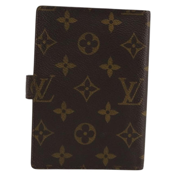 LOUIS VUITTON Monogram Agenda PM Day Planner Cover R20005 LV Auth BA13428