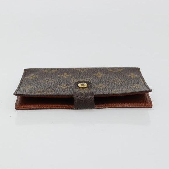 LOUIS VUITTON Monogram Agenda PM Day Planner Cover R20005 LV Auth BA13428
