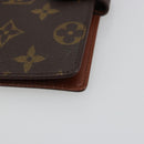LOUIS VUITTON Monogram Agenda PM Day Planner Cover R20005 LV Auth BA13428-7