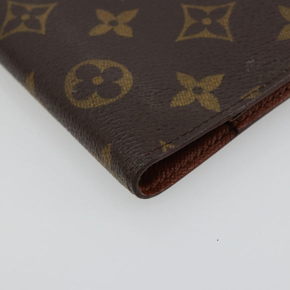 LOUIS VUITTON Monogram Agenda PM Day Planner Cover R20005 LV Auth BA13428