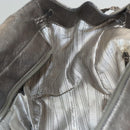 Salvatore Ferragamo Tote Bag Leather Beige Gold Auth BA1343-20