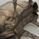 Salvatore Ferragamo Tote Bag Leather Beige Gold Auth BA1343-6