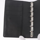 LOUIS VUITTON Monogram mat Agenda PM Planner Cover Black R20932 Auth BA13431A-19