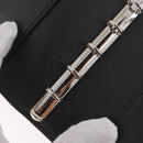 LOUIS VUITTON Monogram mat Agenda PM Planner Cover Black R20932 Auth BA13431A-22