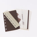 LOUIS VUITTON Monogram mat Agenda PM Planner Cover Black R20932 Auth BA13431A-25