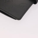 LOUIS VUITTON Monogram mat Agenda PM Planner Cover Black R20932 Auth BA13431A-14