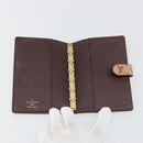 LOUIS VUITTON Monogram Mini Agenda PM Dagplannerhoes Rood R20912 Auth BA13432-9