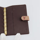 LOUIS VUITTON Monogram Mini Agenda PM Dagplannerhoes Rood R20912 Auth BA13432-19